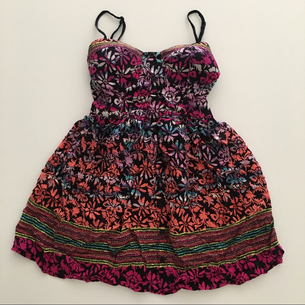 Floral summder sweetheart dress size S